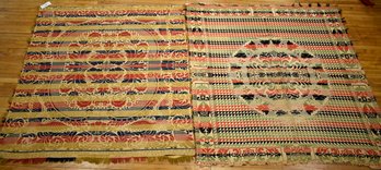 Two 19th C. Homespun Coverlets, Including A Signed Example (CTF10)