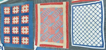 Three Antique Crib Quilts (cTF10)