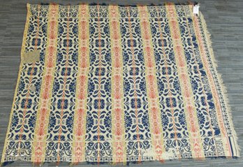 19th C. Signed And Dated Coverlet (CTF20)