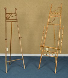 Two Victorian Decorative Easels (CTF10)