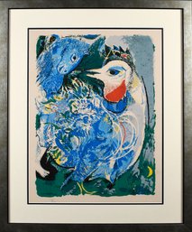 Marc Chagall Lithograph, Le Coq (CTF10)