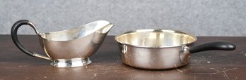 Cohr Danish Silver Vessels, 2pcs (CTF10)