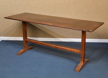 19th C. Trestle Base Table (CTF20)