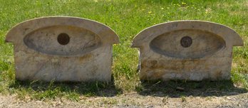 Pr. Antique Carved Stone Fonts (CTF100)