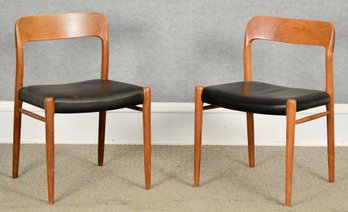 Pr. Vintage Niels Otto Moller For J.L. Moller/Povl Dineson Dining Chairs (CTF20)