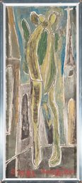 Boris Vansier Oil On Canvas, Figures (CTF10)