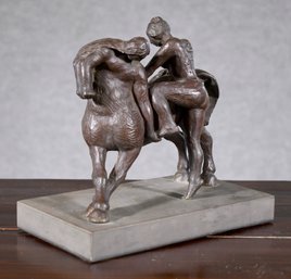 Lea Vivot Bronze, Woman And Horse/Centaur (CTF10)