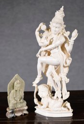 Two Vintage Asian Sculptures (CTF10)