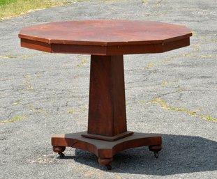 19th C. Grain Painted Center Table (CTF20)