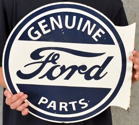 Vintage Ford Parts  Enameled Sign (CTF10)