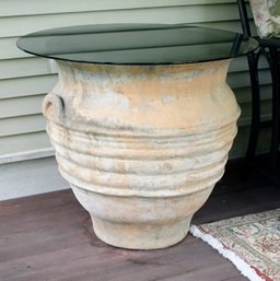 Pr. Vintage Large Pots/tables (CTF50)