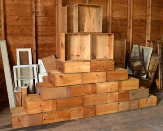 23 Vintage H.S. Allen Bedford NH Fruit Crates, 2 Of 3  (CTF50)