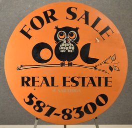 Vintage Saratoga Real Estate Sign (CTF20)