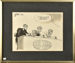 Jim Borgman 1976 Political Cartoon (CTF10)