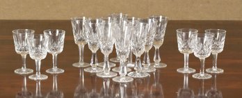 Waterford Crystal Lismore Small Wines, 17pcs (CTF10)