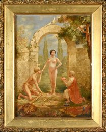 Lorentz Kleiser Oil, Nude Allegory (CTF10)