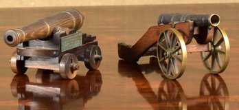 Two Vintage Model Cannons (CTF10)