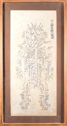 20th C. Chinese Acupunture Chart Print (CTF10)