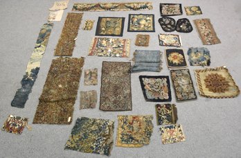 Vintage Edgewater Tapestry Looms Fragments, 30pcs (3 Of 3)(CTF10)