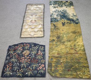 Vintage Edgewater Tapestry Looms Fragments, 3pcs ( 1 Of 3) (CTF10)