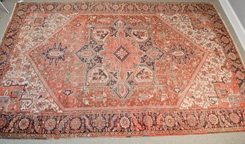 Vintage Heriz Oriental Room Size Rug (CTF30)