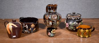 Vintage Ceramics, 6pcs (CTF10)