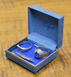 10k Gold Rings & Pin, Brien McMahon HS/ Pi Beta Phi (CTF10)