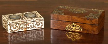 Two Antique Dresser Boxes (CTF10)