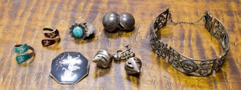 Vintage Silver Jewelry (CTF10)