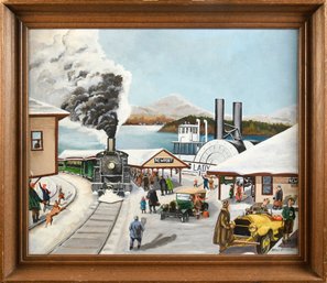 Brady Stevens Oil, Newport VT Train Station (CTF10)