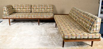 Vintage Mid-Century Sectional Sofa Unit (CTF80)