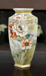 Vintage Hand Painted Nippon Vase (CTF10)