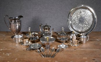 Silver Plate And Metal Items (CTF10)
