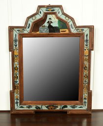 18th C. Continental Courting Mirror (CTF10)