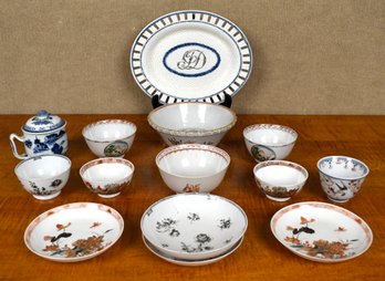 Antique Chinese Export Porcelain, 14pcs. (CTF10)