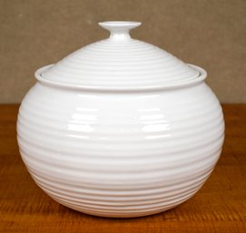 Portmeirion Ceramic Bowl & Glass Hurricane Shade (CTF20)