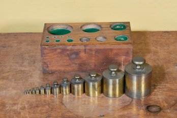 Antique Fairbanks Scale Weights (CTF10)