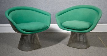 Pr. Mid-Century Warren Platner For Knoll Int. Lounge Chairs, 2 Of 2 (CTF30)
