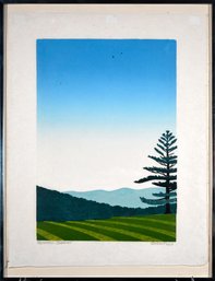 Sabra Field Woodblock Print, Mountain Summer (CTF10)