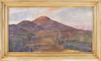 John Lillie Oil On Canvas, Landscape (CTF20)