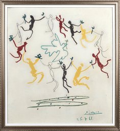 Picasso Print On Canvas, Dance Of Peace (CTF10)