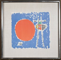 1948 Joan Miro Print, Bird, Star, Sun And Sky (CTF10)