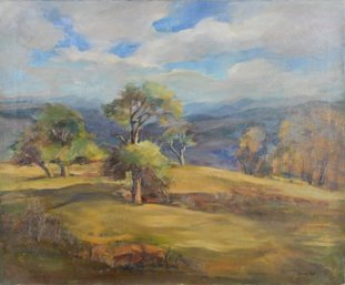 Dorothy Tufts Oil On Cavnas, Landscape (CTF20)