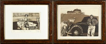 Two M. Jacques Etchings (CTF10)