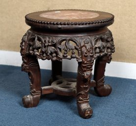 Antique Carved Chinese Stand (CTF10)