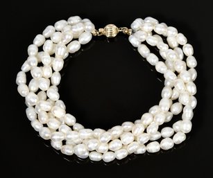 Chinese Freshwater Pearl Bracelet (CTF10)