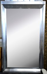 Large Contemporary BNO Designed Silver Gilt Mirror (CTF80)