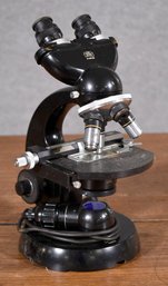 Vintage Nosch Microscope In Box (CTF10)