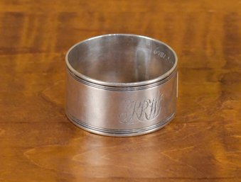 Justin Dimick Silver Napkin Ring (CTF10)