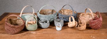 Twelve Vintage Baskets (CTF20)